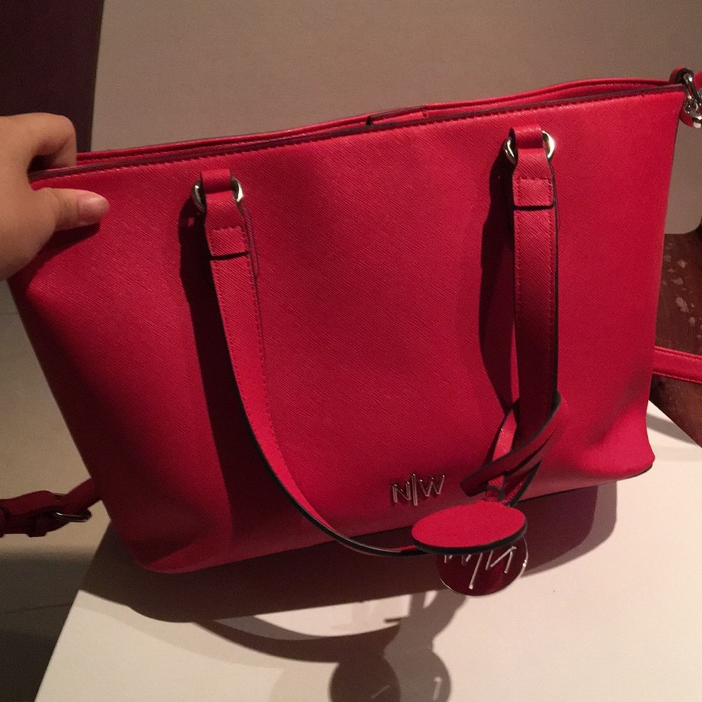 Red Nine West Tote bag